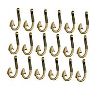 WEKAMOS 50pcs Antique Bronze Fishhook Pendants DIY Jewelry Making Accessories for Necklace Bracelet Creative Hanging Charms Alloy Craft Supplies