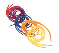 WEKAMOS 50PCS Colorful Shoelace Bead Threading for Hand Eye Coordination Development Montessori Educational Lacing for Kindergarten Craft and Learning Activities