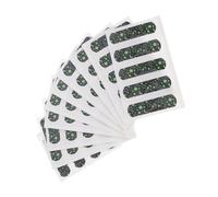 WEKAMOS 50Pcs Glow in Dark Adhesive Flexible Bandages with Cartoon Star Patterns for Wounds Care Nighttime Visibility Wraps for Boys and Convenient Emergency Use in Low Light