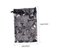 WEKAMOS 50Pcs Halloween Candy Drawstring Bags Small Gauze Pouches Lightweight Gift Organza Bundle for Party Treats and Portable Mixed Colors