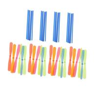 WEKAMOS 50pcs Plastic Flying Dragonfly Hand Operated Helicopter Whirl for Boys Party Favors Outdoor Fun Gift Random Color