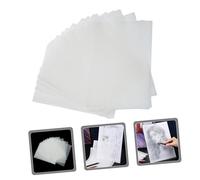 WEKAMOS 50pcs Semi-Transparent Tracing Paper Sheets for Artists Smooth Texture Sketching Tracing Paper Pad Portable Lightweight Copying Drawing