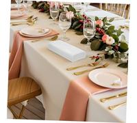 WEKAMOS 50pcs Thickened Dust-Free Paper Napkin Paper Towels Restaurant Napkins Luncheon Wedding Banquet Holiday Wedding Dinner Wood Pulp White