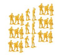 WEKAMOS 54pcs Engineering Workers Figurines Set for Plastic Miniature People Models with Intricate Details for Imaginative Play and Cognitive Development