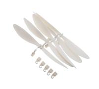 WEKAMOS 5pcs High Performance Rc Airplane Propellers Compatible with Various Model Aircraft Easy Installation Reliable Rubber Band Power Enhances Flying Experience