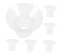 WEKAMOS 5pcs Wearable Breast Pump Flange Inserts Silicone Inserts Easy to Replace
