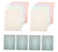 WEKAMOS 6 Sets Notebook Dividers with Tab Separators Professional Binder Tabs for Organizing Reports Journals and Planners Page Dividers for Home School and Office Use