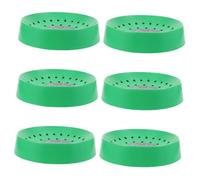 WEKAMOS 6pcs Bird Nesting Bowls with Soft Cushion Protection Smooth Surface Breeding Bowls for Pigeons Quails Doves Secure Bird Resting Place for Home and Farm Use