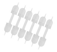 WEKAMOS 6Pcs Breathable Cloth Wound Closure Strips Zip Adhesive for Fast Seamless Wound Care Suitable for All Ages Safe Skin Friendly Material