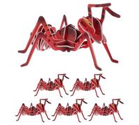 WEKAMOS 6pcs Educational DIY Ant Model Puzzle Kit for Insect Science Education Tool with Detailed Craft Easy Assembly Stem for Preschoolers Boys and Learning Biology and Critical Thinking