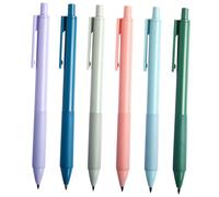 WEKAMOS 6Pcs Everlasting Erasable Inkless Pencils with Smooth Writing No Sharpening Needed Ergonomic Design for Sketching Drawing and Note Taking Reusable Forever Pencils