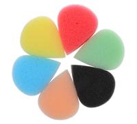 WEKAMOS 6pcs Face Paint Sponges Tear Drop Shape for Face Painting Makeup Art Work Drawing Tool for Halloween Christmas Festival Craft