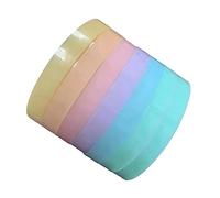 WEKAMOS 7 Rolls Colored Masking Tape with Sticky Balls DIY for Autism Double Sided Tape for and Sensory Play Random Color