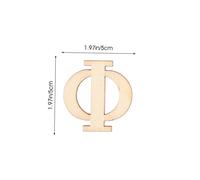 WEKAMOS 72Pcs Unfinished Wooden Letters for DIY Crafts Natural Wood Alphabet Cutouts Smooth Edges Safe for School Decor Birthday Parties Painting and Art Projects