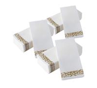 WEKAMOS 75pcs European Printed Paper Napkins Fade Resistant Disposable Dinner Serviettes for Tea Parties Garden Gatherings Appetizer and Western Style Table Decor