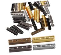 WEKAMOS 80 Pcs Metal Shoelace Tips with Round Head Aglets for DIY Shoelaces Hat Strings and Pant Cords Repair in Gold Gunmetal Antique Bronze