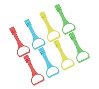 WEKAMOS 8pcs Baby Safety Stand Ring and Crib Pull Ring Set for Toddlers for Walking Assistance Sturdy Infant Grip Handles for Boys and Girls