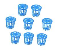 WEKAMOS 8pcs Bird Vegetable Basket for Parrots and Birds Portable Hanging Fruit and Vegetable Holder Easy to Assemble Cage Feeder for Budgie Cockatiel
