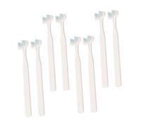 WEKAMOS 8Pcs Double-Head Pet Toothbrush Soft Bristles for Small Dogs and Cats Convenient Portable Oral Care Brush for Yorkshire Terriers Chihuahua Teeth Cleaning