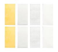 WEKAMOS 8pcs Fruit Battery Experiment Set Copper Zinc Brass Aluminum Iron Sheets 5x2cm Chemistry Physics Teaching Supplies for Science Learning