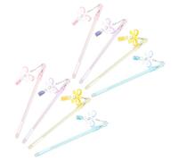 WEKAMOS 8pcs Kawaii Ink Pens for Cute Butterfly Drifting Bottle Pendant Gel Pens Smooth Writing Portable Bulk for School and Home Use