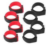 WEKAMOS 8pcs Snoring Collar Noise Poultry Neckbands Flexible Bands for Rooster Chicken Disturbing Neckbands