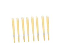 WEKAMOS 8pcs Trumpet Shaped Ear Aromatherapy Sticks with Plug Natural Beeswax Ear Wax Remover for Adults Relaxing Tinnitus Relief and at Home Outdoor Work