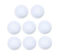WEKAMOS 8pcs Wide Mouth Bottle Lids Caps for Breast Milk Collection Bottles Easy-Clean Tops to Preserve Freshness