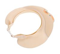 WEKAMOS Adjustable Cartoon Shower Cap for Hair Washing with Ear Protection Elastic Fit Up to Shampoo Shield Hat for Bath Safety