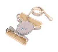 WEKAMOS Adjustable Cat Harness with Dog Backpack Leash Outdoor Kitten Walking Rope for Cats Lightweight Flat Design for Easy Storage Safe Training and Jogging
