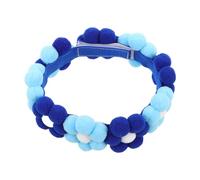 WEKAMOS Adjustable Pet Collar with Faux Flower Attachment for Dogs and Cats Lightweight Comfortable Design for Daily Wear and Outdoor Activities Enhances Appearance and Encourages Playful