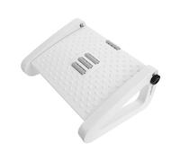 WEKAMOS Adjustable Small Plastic Foot Stool Non Slip Footrest Step Stool for Office and Home Strong Load Bearing Ergonomic Footrest for Comfortable Sitting and Stepping
