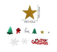 WEKAMOS Alphabet Snowflake Confetti Shiny Christmas Table Decor for Party Invitations Birthday Wedding Holiday Celebration Creative Festive Scatter for Xmas Centrepiece