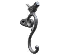 WEKAMOS Antique Cast Iron Bird Wall Hook Rustic Decorative Vintage Hanger for Coats Keys and Scarves Anti-Rust Farmhouse Wall Mounted Organizer for Bathroom Kitchen Entryway and Garage