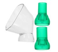 WEKAMOS Aquarium Lily Outflow Pipe with Dual Connector Filter for Fish Tanks, Water Flow Regulator Compatible with Sponge and Canister Filters, Small Tank Water Turtle Accessories