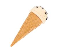 WEKAMOS Artificial Ice Cream Model Vanilla Cone Ice Cream Prop for Party Decoration and Photography Photo Prop Pretend for Display