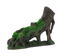 WEKAMOS Artificial Tree Root Habitat Ornament for Fish Tank Decor Hollow out Aquarium Landscape Safe for Fresh Salt Water Hiding Place for Fish Enhances Visual Appeal