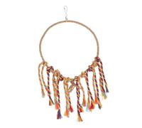 WEKAMOS Bird Stand Rope Perch Bird for Cockatiel Parrot Indoor Hanging Swing Rest Exercise Rope Texture for Dental Care and Play