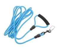 WEKAMOS Blue Dog Leash Thick Pet for Walking Running Training with High Elastic Cushion Bite Resistant Wear Resistant Longline Dog