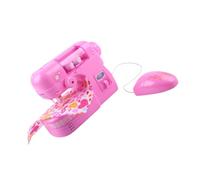 WEKAMOS Boy Girl Electric Sewing Machine Toy Mini Crafting Mending Machine for Girls Simulation Sewing Kit for Interactive Play and Creative Role-playing Activities
