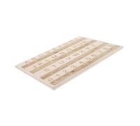 WEKAMOS Braille Alphabet Board Wooden Tracing Tool Educational Toy for Blind Boys and Girls Learn Braille Letters Numbers