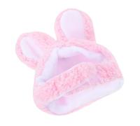 WEKAMOS Bunny Ear Costume Hat for Cats and Dogs Adorable Pet Party Accessory with Soft Pink Rabbit Ears Easy to Wear Hat for Small to Medium Dogs and Kittens for Photo Shoots and Festive