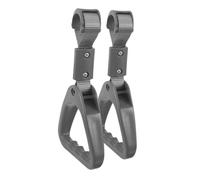 WEKAMOS Bus Triangle Handles 2pcs Adjustable Plastic Hand Straps Semi-Circle Grip Assist for Elderly Disabled Safety Standing Aid on Subway and Car Transport