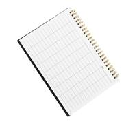 WEKAMOS Business Accounting Ledger Book with Blank Lined Pages for Inventory Tracking Expense Management Budget Planning Suitable for Offices Warehouses Schools and Home Use