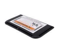 WEKAMOS Car Visor Organiser Car Sun Visor Document Holder with Universal Slot Design and Multifunctional Storage Box, Black Abs Card Sleeve Pocket Organizer for Small Documents, Tickets