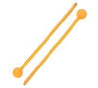 WEKAMOS Carillon Mallets with Good Tenacity and Hand Fatigue Relief 2pcs Abs Material Simple and Elegant Design for Beginners and Children for Percussion Instruments and Xylophone