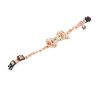 WEKAMOS Cat Collar Bell Bowknot Cute Pet Neck Decor Adjustable Colorful Bunny Carrot Design for Cats
