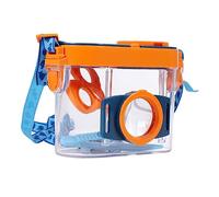 WEKAMOS Childrens Double Lens Insect Viewer Box Magnifying Cage for Outdoor Exploration and Classroom Use Safe Material Portable Bug Observation Container for Boys
