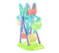 WEKAMOS Colorful Ferris Wheel Bird Foraging Toy Interactive Chewing Prop for Parrots Budgies and Cockatiels Encourages Foraging Habits Healthy Play and Beak Cleaning