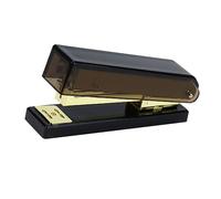 WEKAMOS Compact Acrylic and Metal Stapler for Desk Use Professional Handheld Office and School Accessory Standard Lightweight Stationery Tool for Home and Classroom Binding